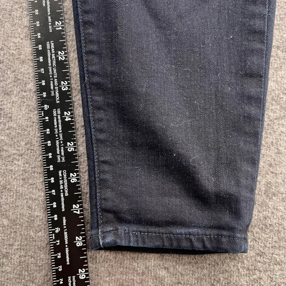 J.Crew Womens 10 High-Rise Toothpick Skinny Jeans Dark Indigo Size 30 Stretch - Picture 14 of 15